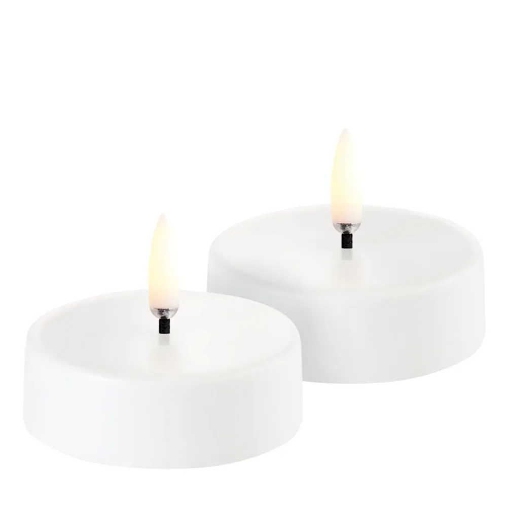 Uyuni Genopladelig 2-pak Maxi Fyrfadslys,- Lysestager & Lys|Led Lys