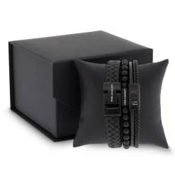 Steel & Barnett Gift Set Premium Triple Armbånd, , L- Smykker