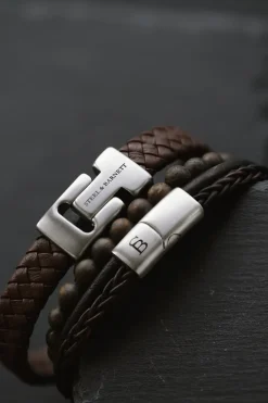 Steel & Barnett Gift Set Premium Triple Armbånd, , M- Smykker