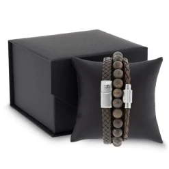 Steel & Barnett Gift Set Triple Armbånd, , M- Smykker