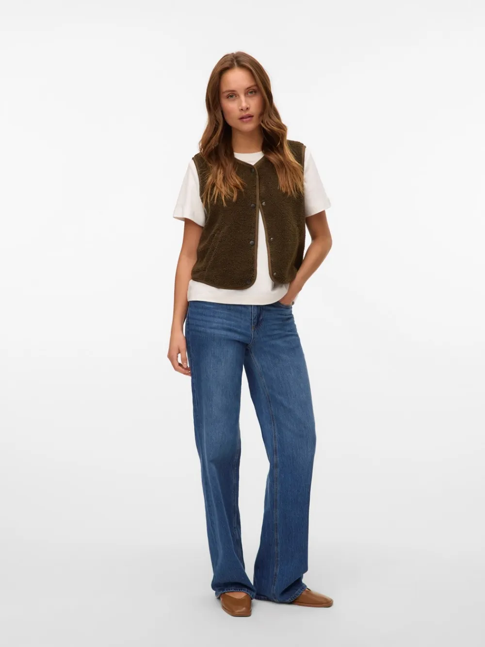 Vero Moda Gilly Vest, , XS-Dame Veste