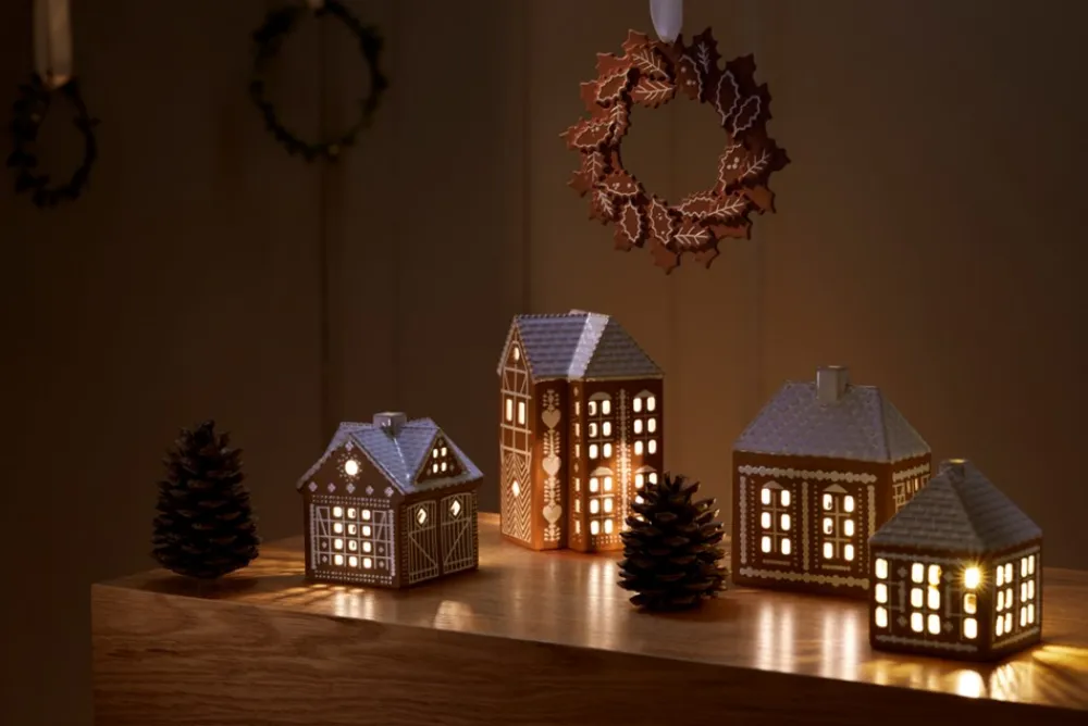 Kähler Gingerbread Julestald Lyshus- Pynt & Interiør