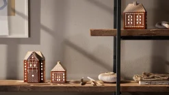 Gingerbread Lyshus, Lille Pynt & Interiør