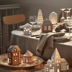Gingerbread Lyshus, Lille Pynt & Interiør