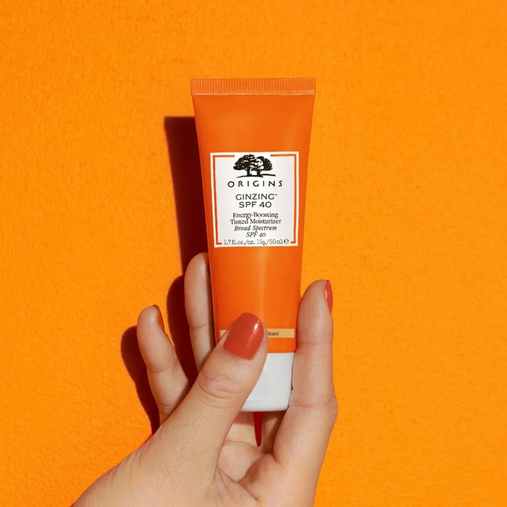 Hot GinZing Energy-Boosting Tinted Moisturizer Face Cream, SPF 40, 50 ml Ansigt|Solbeskyttelse