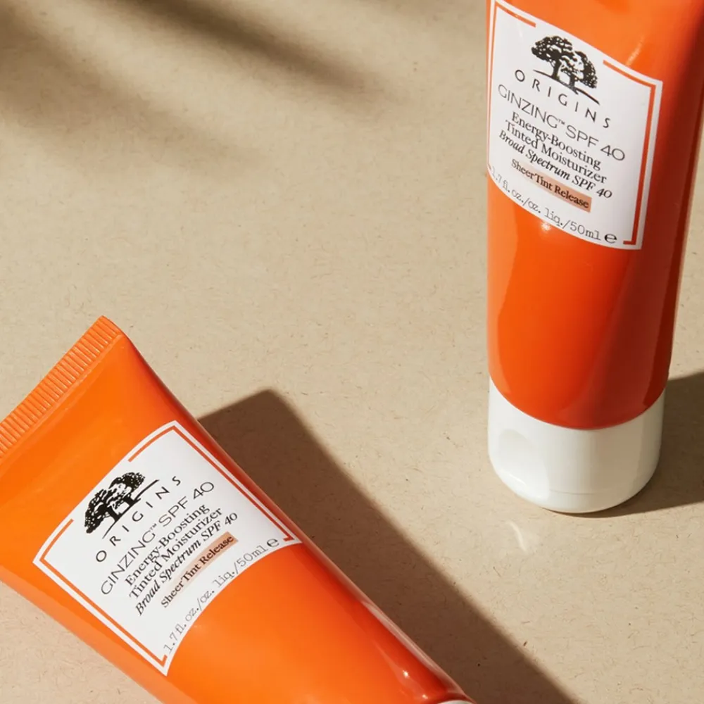 Hot GinZing Energy-Boosting Tinted Moisturizer Face Cream, SPF 40, 50 ml Ansigt|Solbeskyttelse