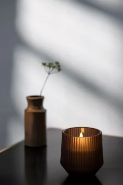 Uyuni Glas LED Duftlys,- Duft Til Hjemmet|Lysestager & Lys