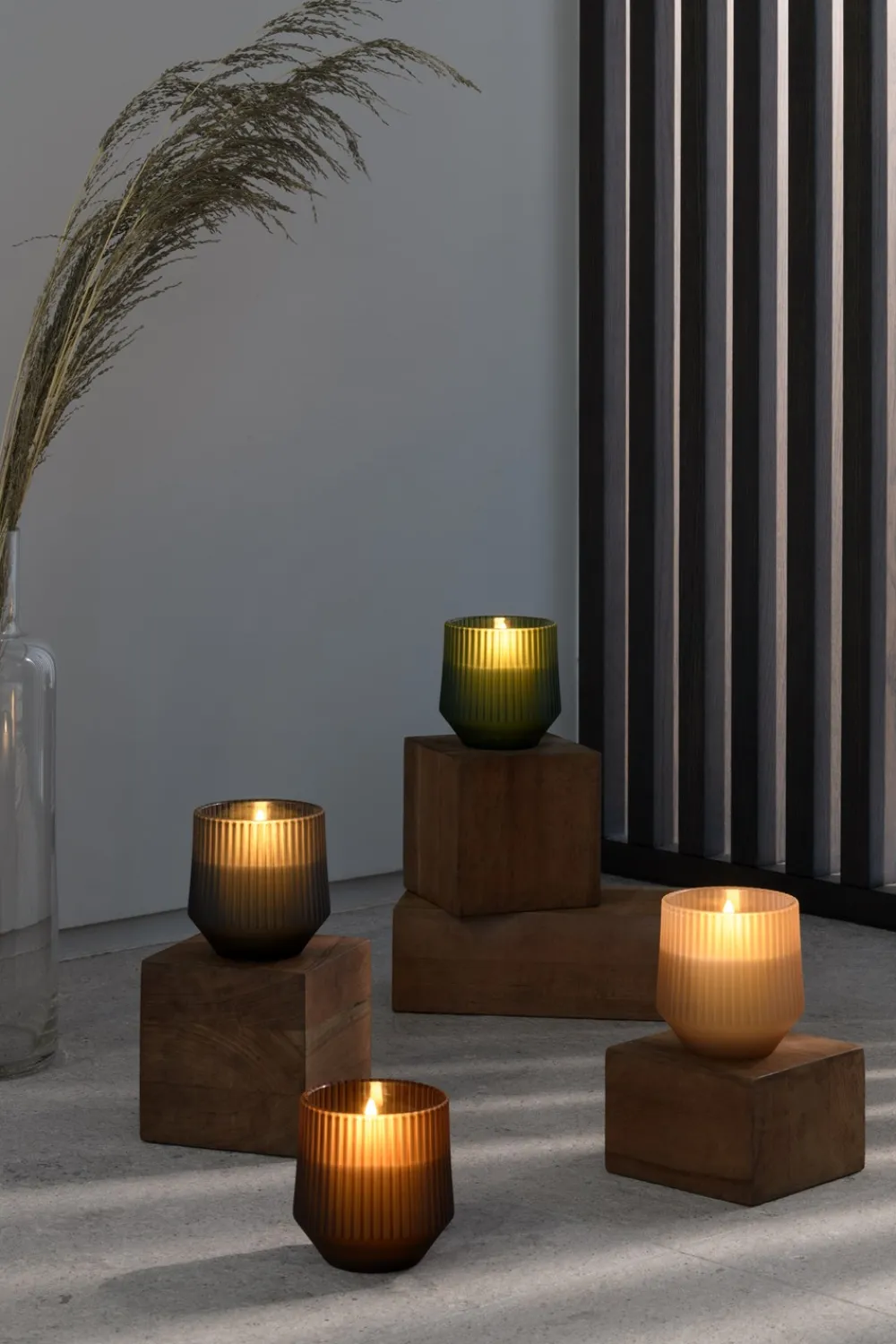 Uyuni Glas LED Duftlys,- Duft Til Hjemmet|Lysestager & Lys