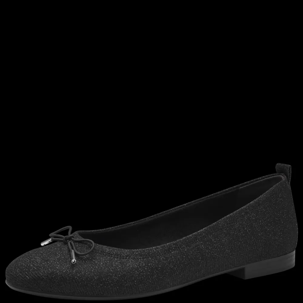 Tamaris Glitter Ballerinasko, , 36-Dame Ballerinaer