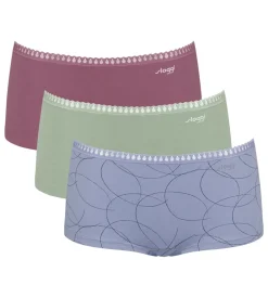 Sloggi GO Crush 3-pak Shorts, , M-Dame Lingeri