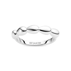 Sif Jakobs Jewellery Goccia Piccolo Pianura Ring, , 56-Dame Ringe