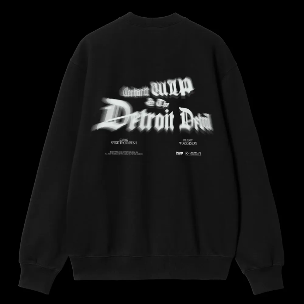 Carhartt WIP Greatest Flicks Sweatshirt, , S- Sweatshirts & Trøjer