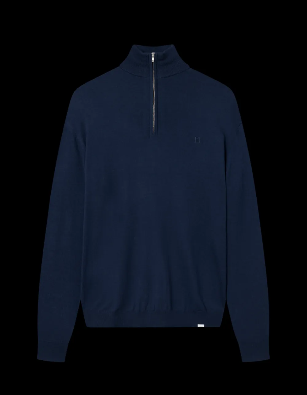 New Greyson Half-Zip Merino Striktrøje, , L Strik