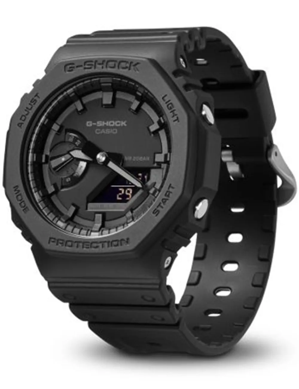 New G-Shock GA-2100-1A1ER Anadigi Ur, , 46 mm Ure