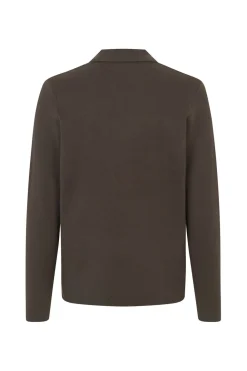 Samsøe Samsøe Guna Half Zip Striktrøje, , S- Strik