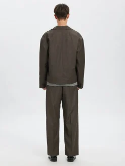 Annarr Hagen 254 Wool Overshirt, , XL- Overshirts