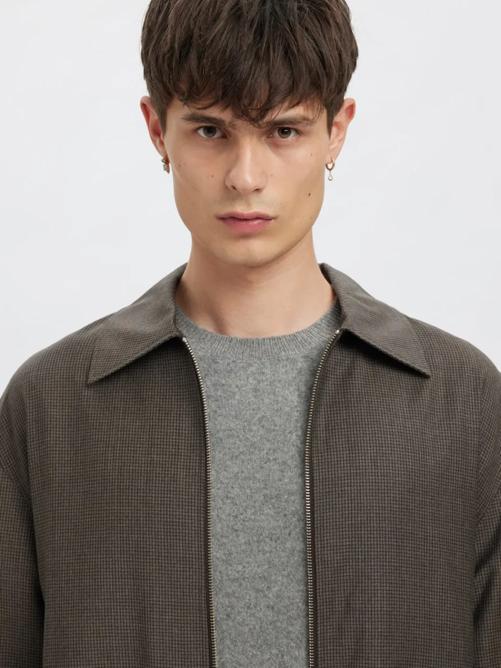 Annarr Hagen 254 Wool Overshirt, , XL- Overshirts