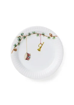 Kähler Hammershøi Jul Desserttallerken, Ø19 cm- Tallerkener