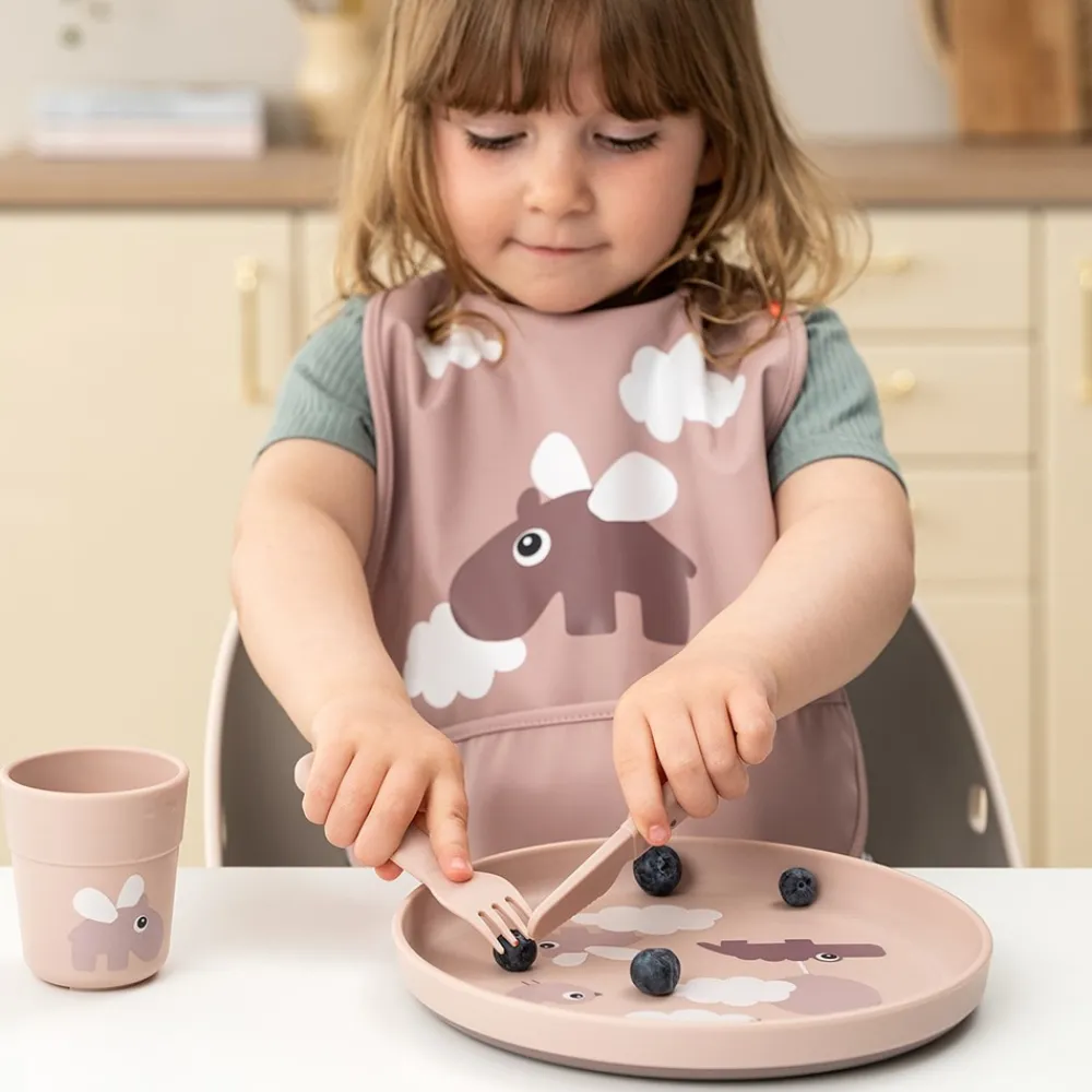 Done by Deer Happy Dots Foodie Bestiksæt-Børn Bestik|Børneservice