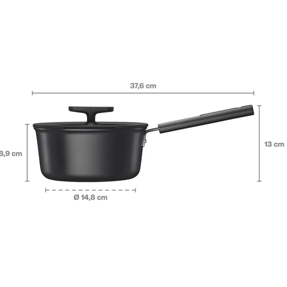 Fiskars Hard Face Kasserolle, 1,8 L- Gryder & Pander
