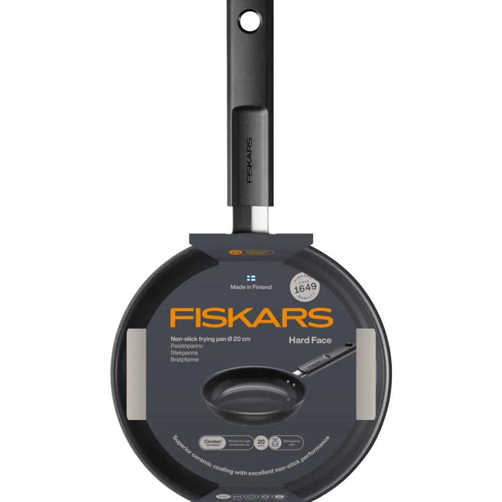 Fiskars Hard Face Stegepande, Ø20 cm- Gryder & Pander