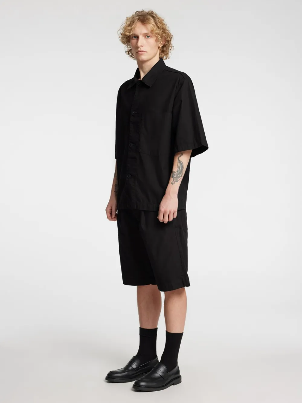 Annarr Harki Kortærmet Overshirt, , M- Overshirts