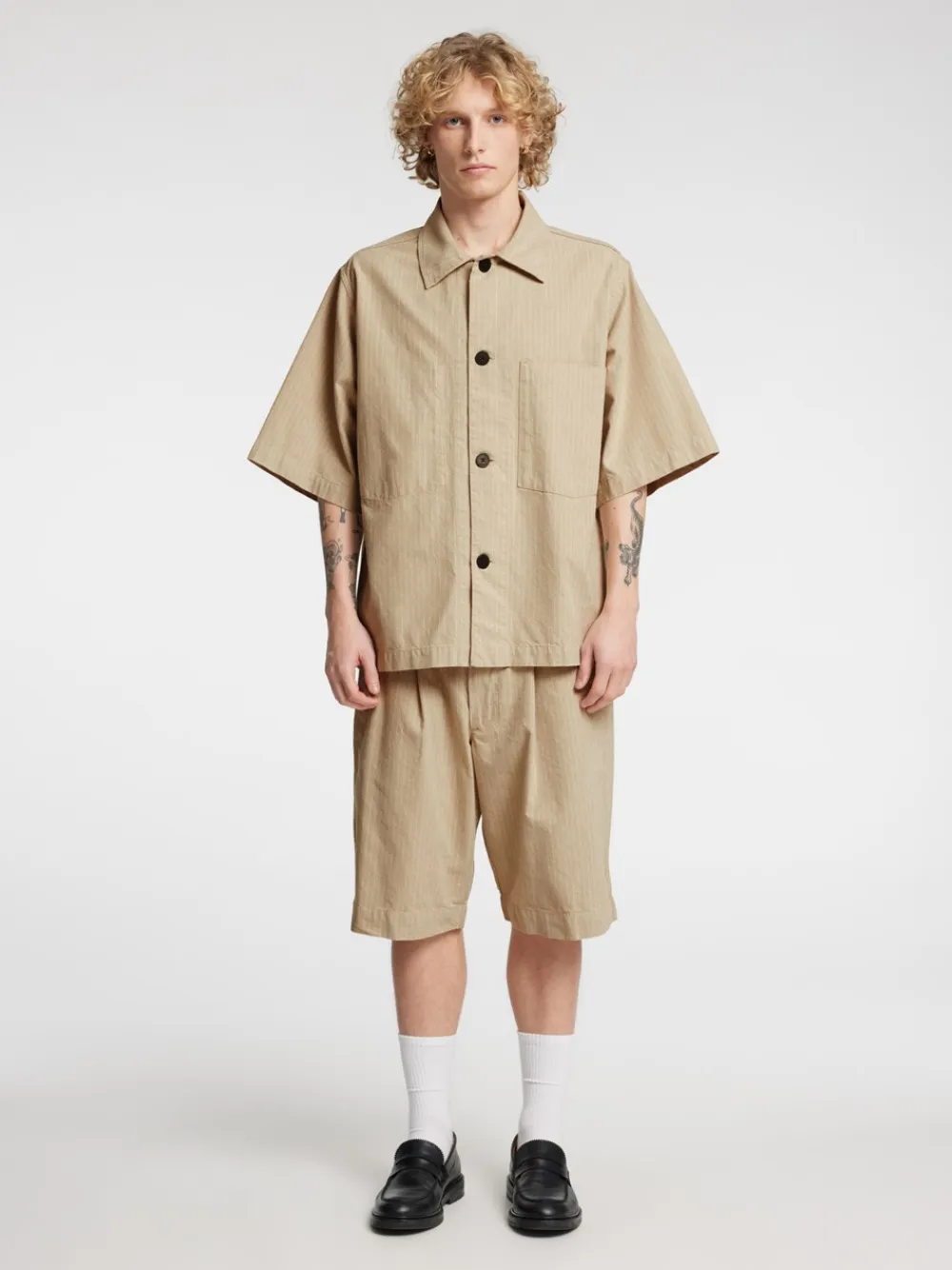 Annarr Harki Kortærmet Overshirt, , M- Overshirts