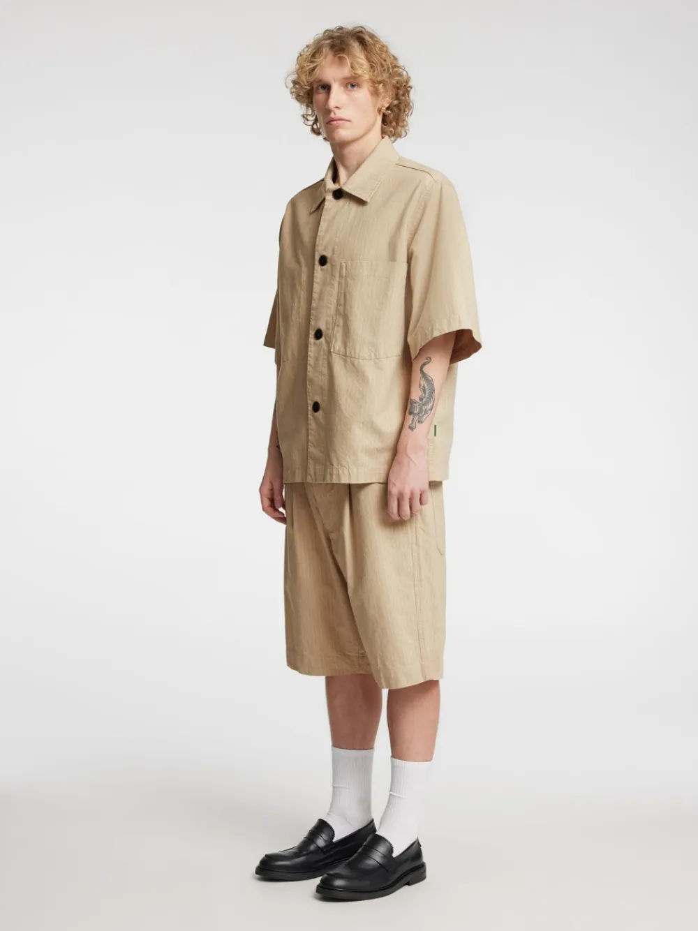 Annarr Harki Kortærmet Overshirt, , M- Overshirts