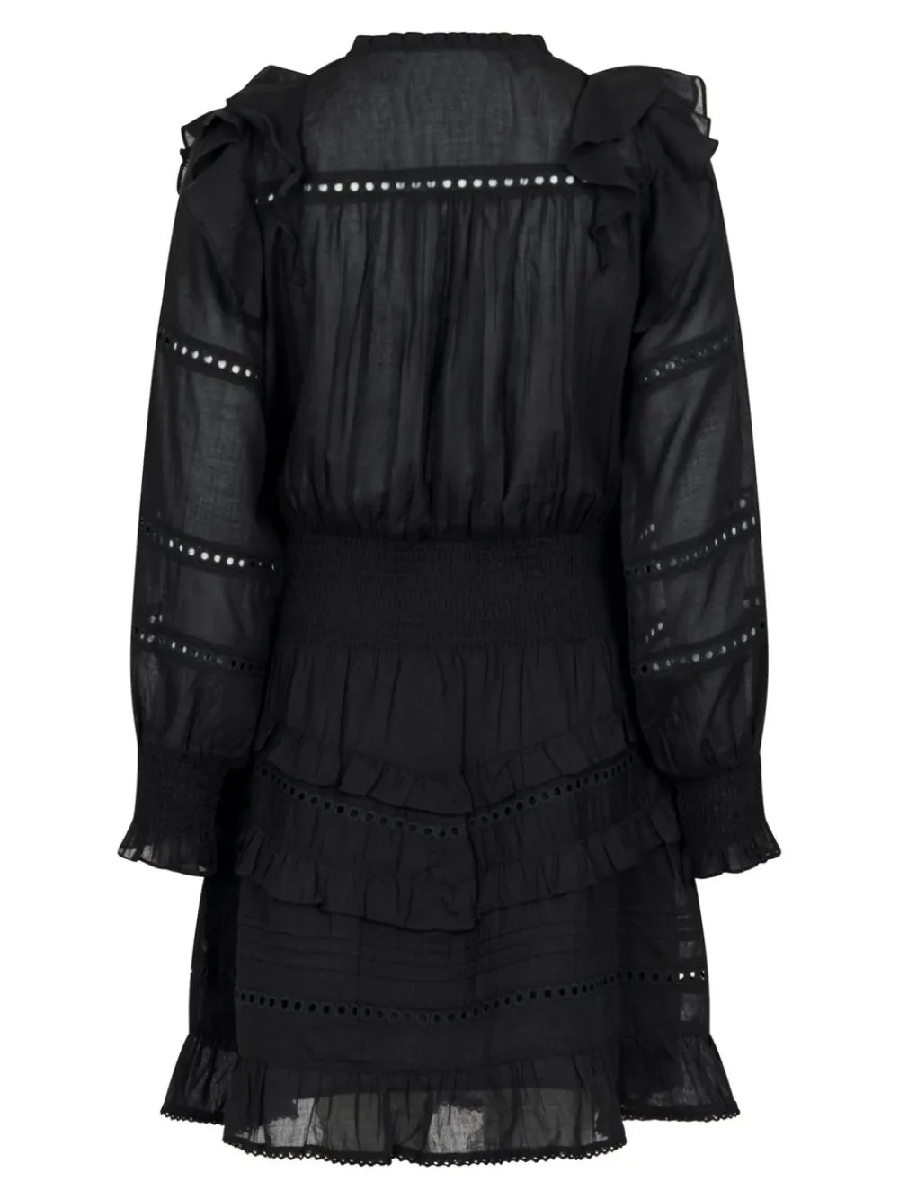 Neo Noir Harmoni S Voile Kjole, , 40-Dame Kjoler