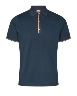 Mos Mosh Gallery Harvey Polo T-shirt. , XL- T-Shirts & Poloer