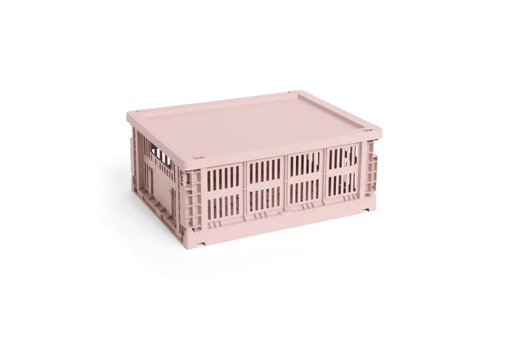 HAY Colour Crate Medium Plastiklåg,- Kurve & Andet Tilbehør