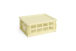 HAY Colour Crate Medium Plastiklåg,- Kurve & Andet Tilbehør