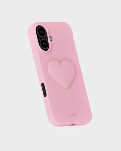 Hot Heart Silicone Sticker, Dame Mobilcovers|Mobilcovers