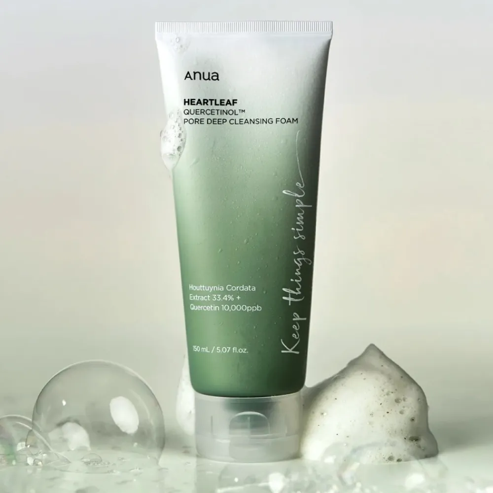 Heartleaf Quercetinol Pore Deep Cleansing Foam, 150 ml Hudpleje|Ansigtspleje