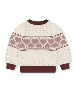 Clearance Hearty Pullover, , 95 cm Børn Strik & Sweatshirts