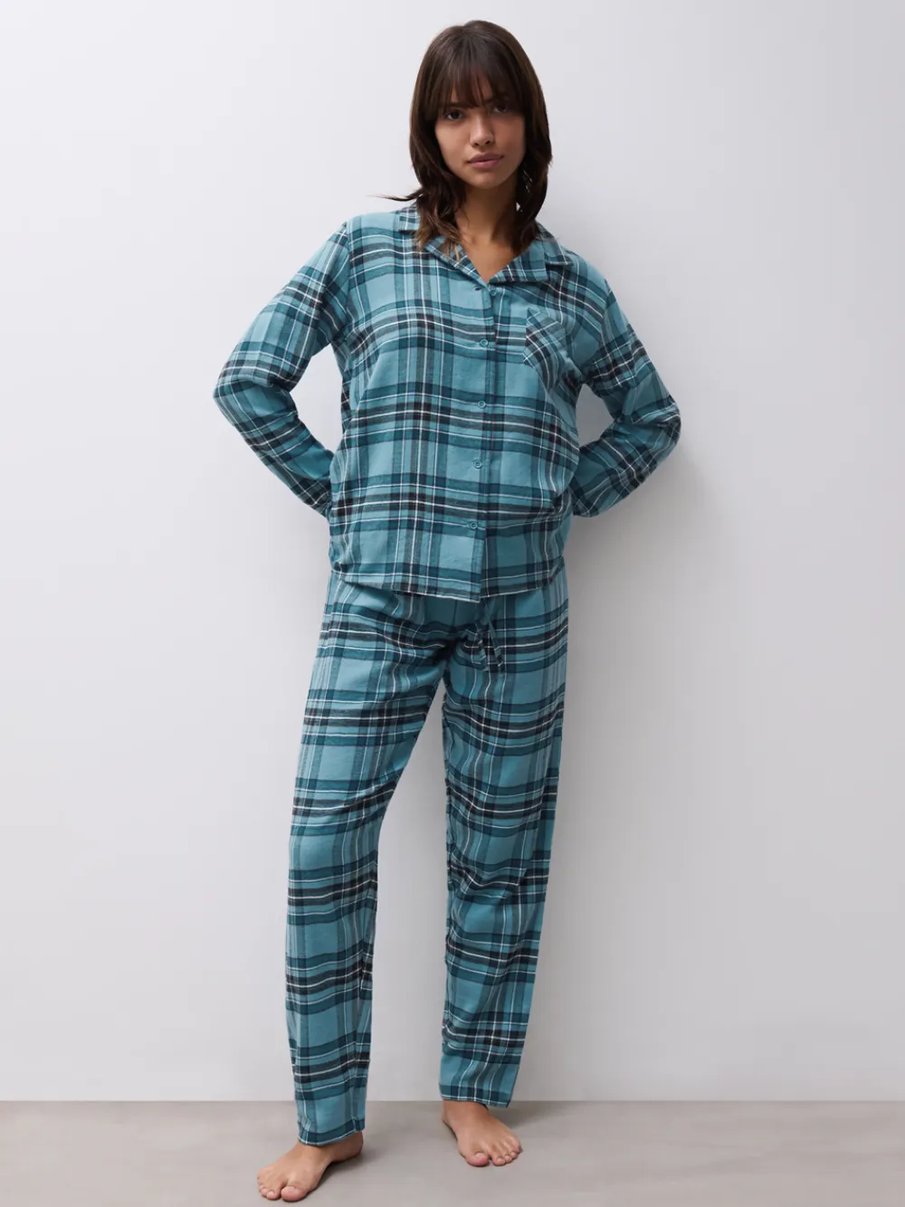 Femilet Heat Natskjorte, , 40-Dame Loungewear