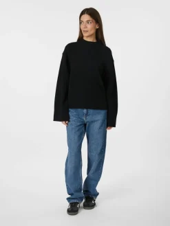 Neo Noir Hendrick Knit Striktrøje, , 40-Dame Strik & Sweatshirts