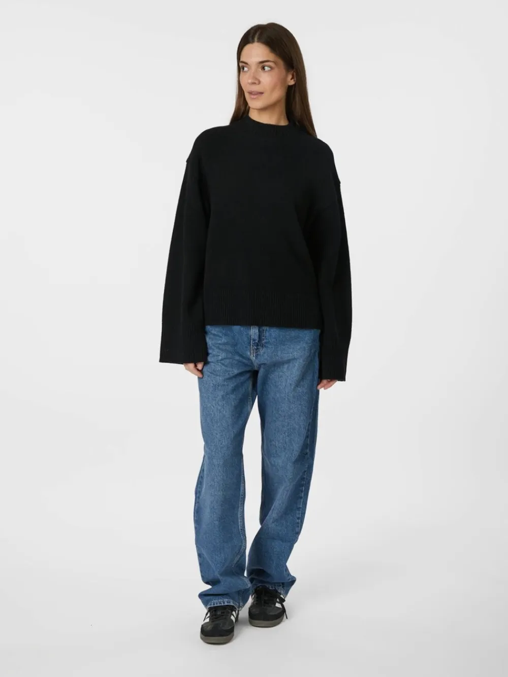 Neo Noir Hendrick Knit Striktrøje, , 40-Dame Strik & Sweatshirts