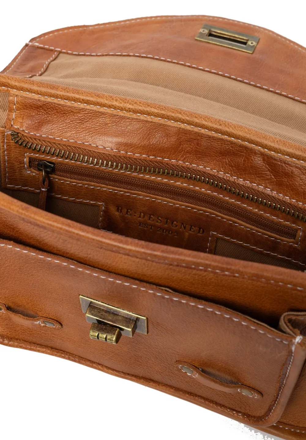 Re:Designed Henna Big Crossbody Taske,-Dame Crossovers & Skuldertasker