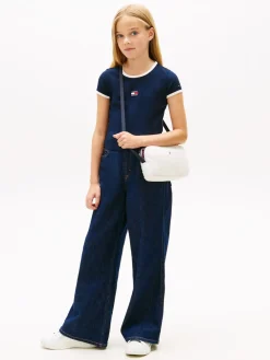 Tommy Hilfiger Heritage Flag Top, , 140 cm-Børn T-Shirts & Toppe
