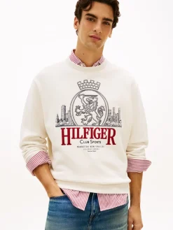 Tommy Hilfiger Heritage Series Crest Sweatshirt, , XL- Sweatshirts & Trøjer