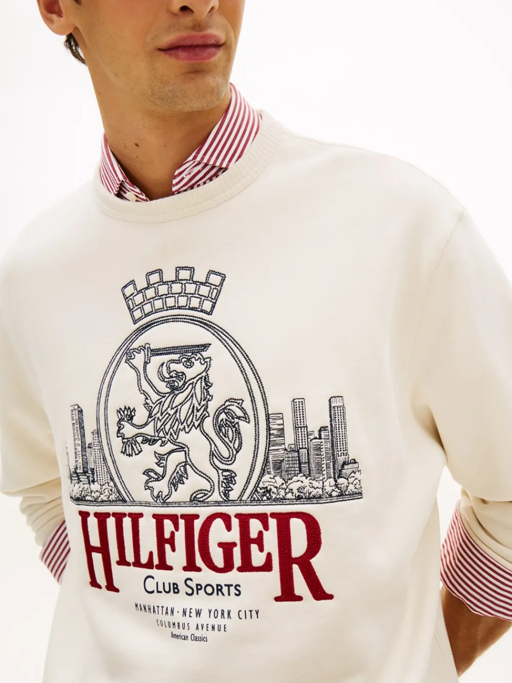 Tommy Hilfiger Heritage Series Crest Sweatshirt, , XL- Sweatshirts & Trøjer