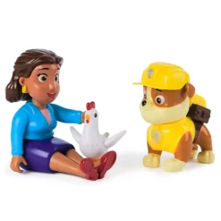 Paw Patrol Hero Pup Mayor Goodway & Rubble Legetøjsfigurer-Børn Legetøjsfigurer & Klodser