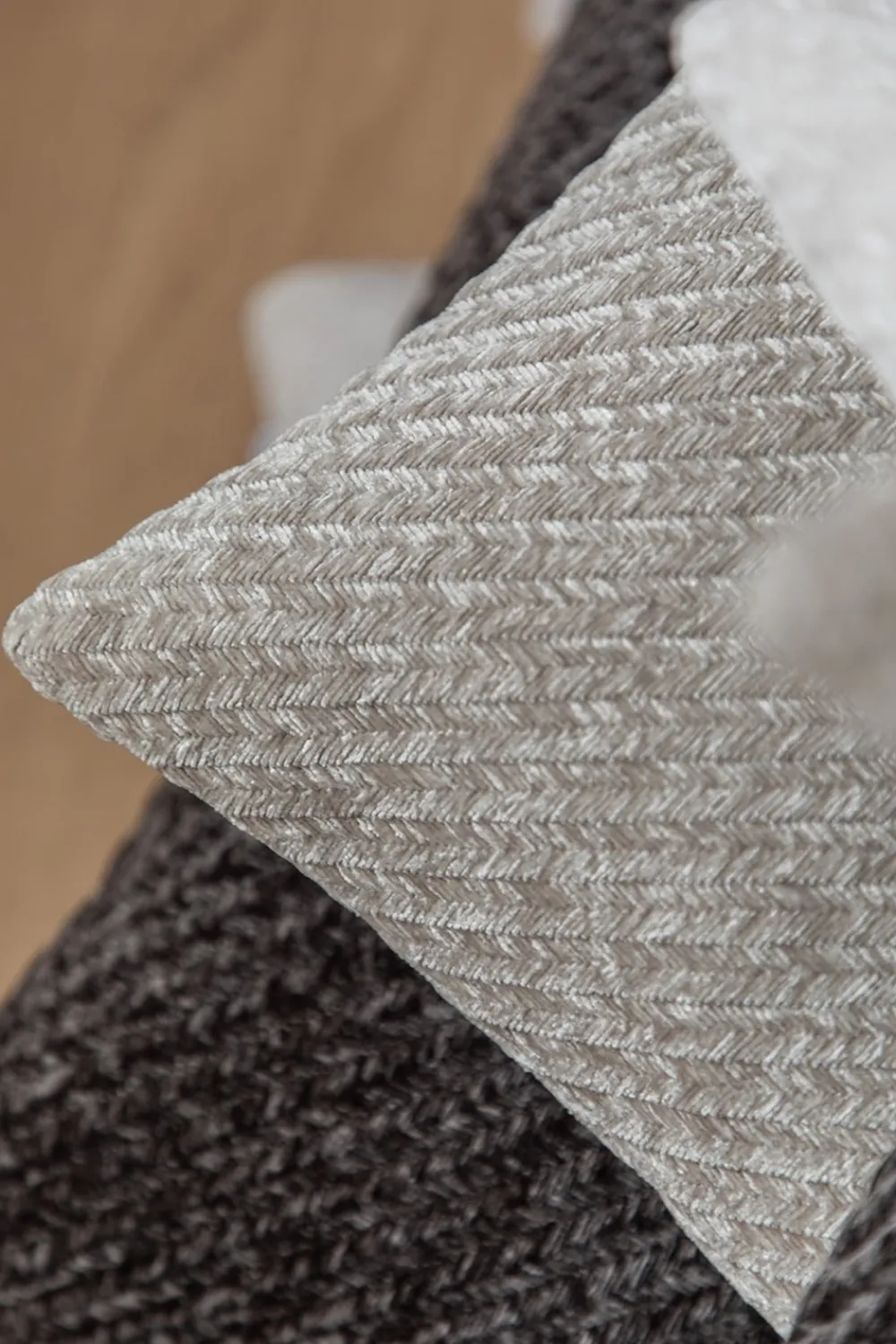 Specktrum Herringbone Pude, , 50x70 cm- Puder