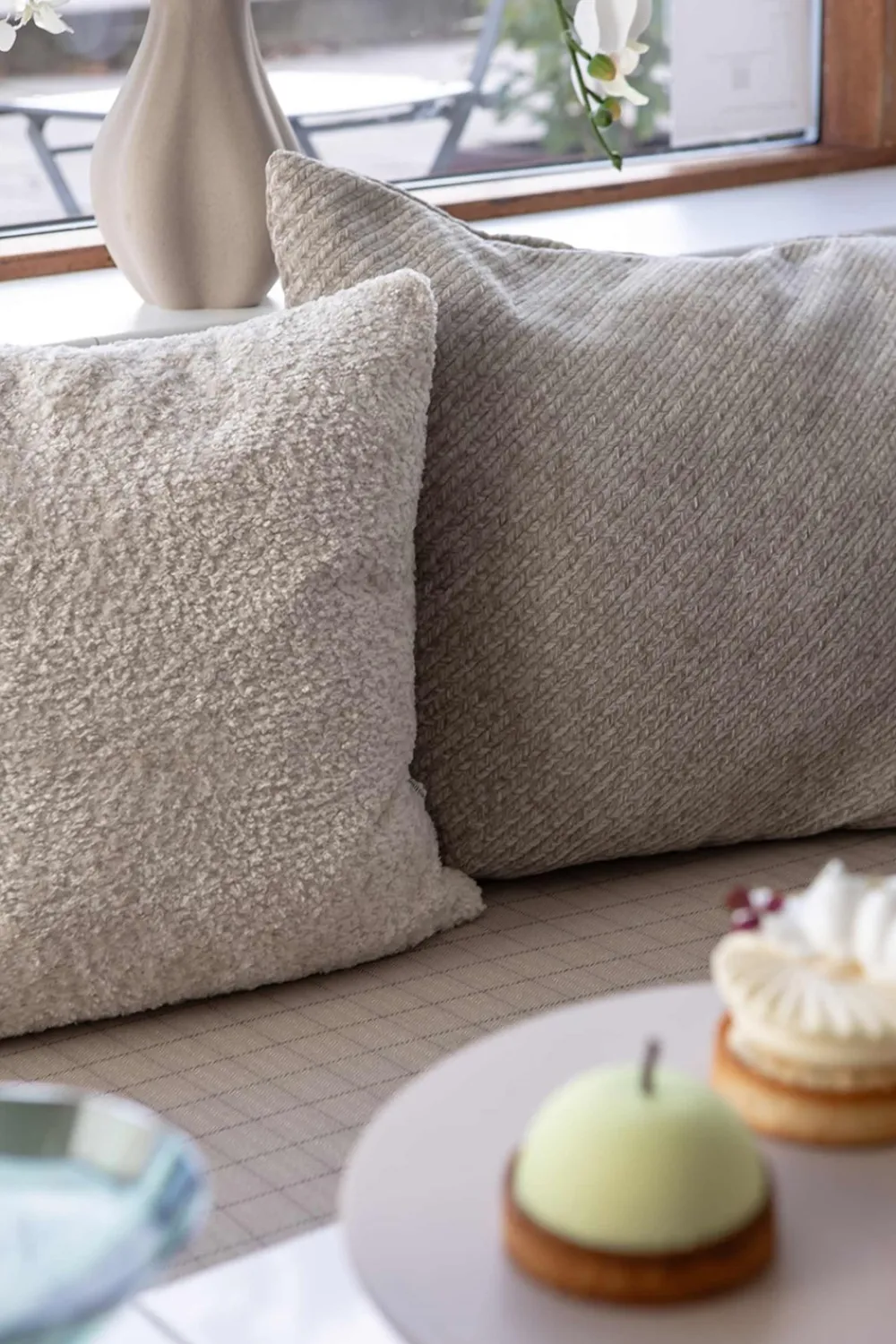 Specktrum Herringbone Pude, , 50x70 cm- Puder