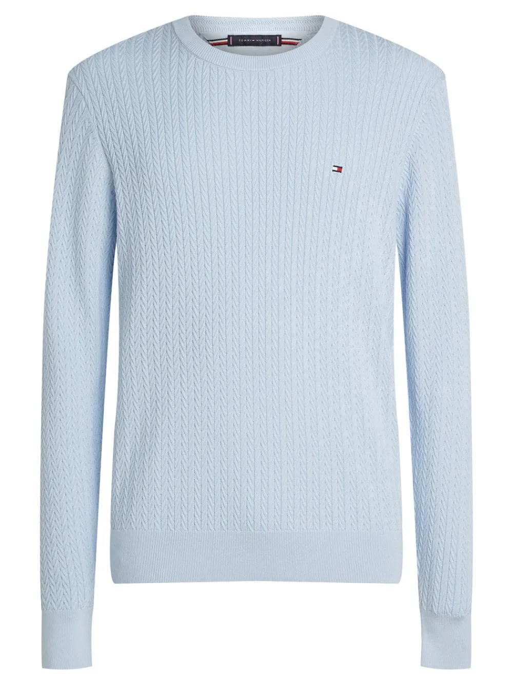 Tommy Hilfiger Herringbone Structure Pullover, , L- Strik