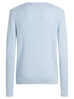 Tommy Hilfiger Herringbone Structure Pullover, , L- Strik