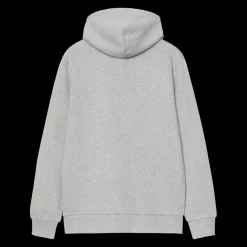 Carhartt WIP Hooded Script Embrodery Sweatshirt, , M- Sweatshirts & Trøjer