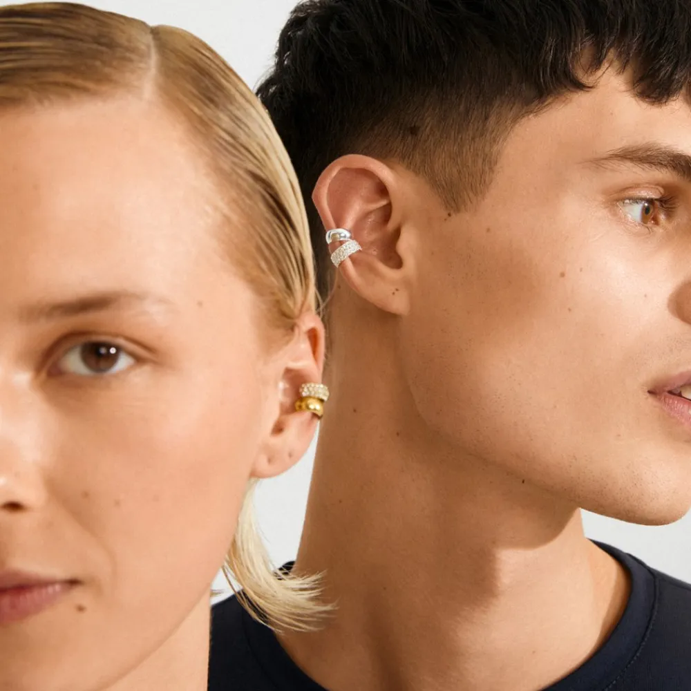 Pilgrim Hudsyn 2-pak Ear Cuffs,- Smykker