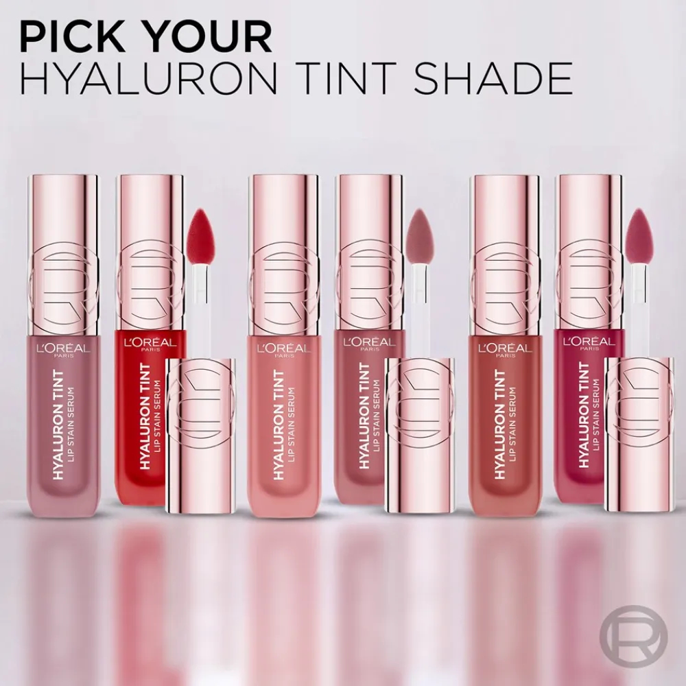 Online Hyaluron Tint Lip Stain Serum, Læber